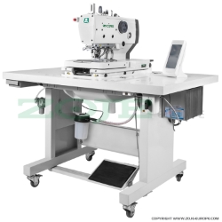 Electronic eyelet buttonhole machine - complete sewing machine