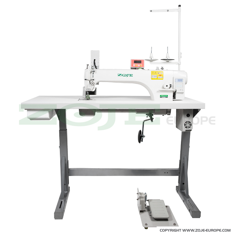 ZOJE ZJ9701LAR-D3-460/PF SET - Automatic long arm lockstitch machine with puller - complete sewing machine - 1 Automatic long arm lockstitch machine with puller - complete sewing machine