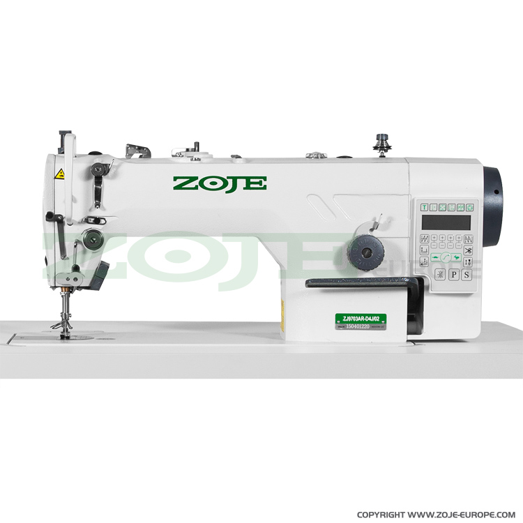 ZOJE ZJ9703AR-D4J/02 - Automatic lockstitch machine for light and medium materials, with built-in AC Servo motor and control box - machine head - 1 Automatic lockstitch machine for light and medium materials, with built-in AC Servo motor and control box - machine head