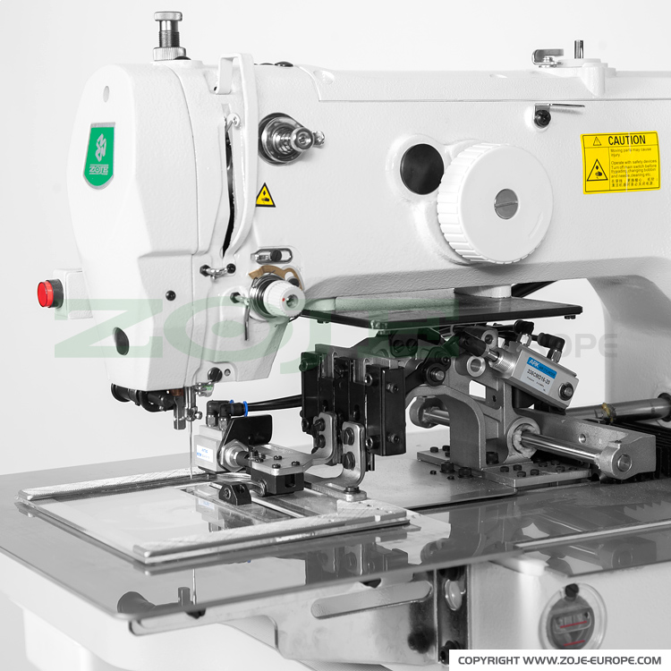 Pattern sewing machine with flip function - machine head
