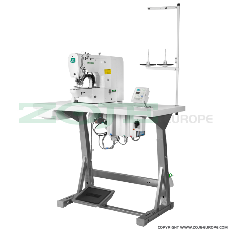 ZOJE ZJ1900DHS-C SET - Electronic bartacking machine for heavy materials - complete sewing machine - 1 Electronic bartacking machine for heavy materials - complete sewing machine