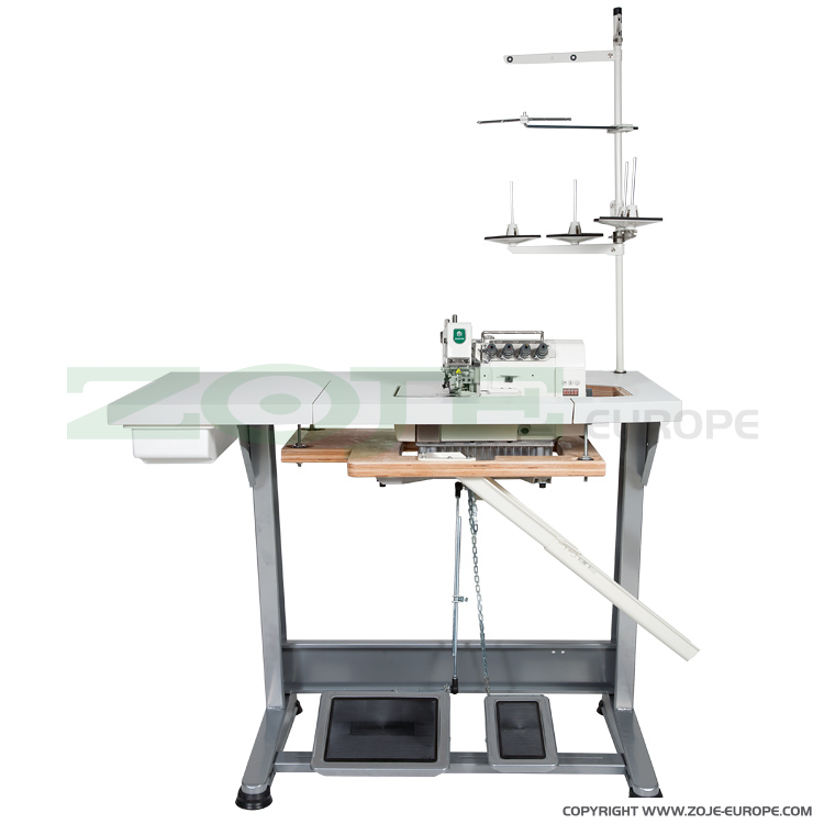 ZOJE ZJ893A-4-13H SET - 4-thread, mechatronic overlock machine with needles positioning - complete machine - 2 4-thread, mechatronic overlock machine with needles positioning - complete machine