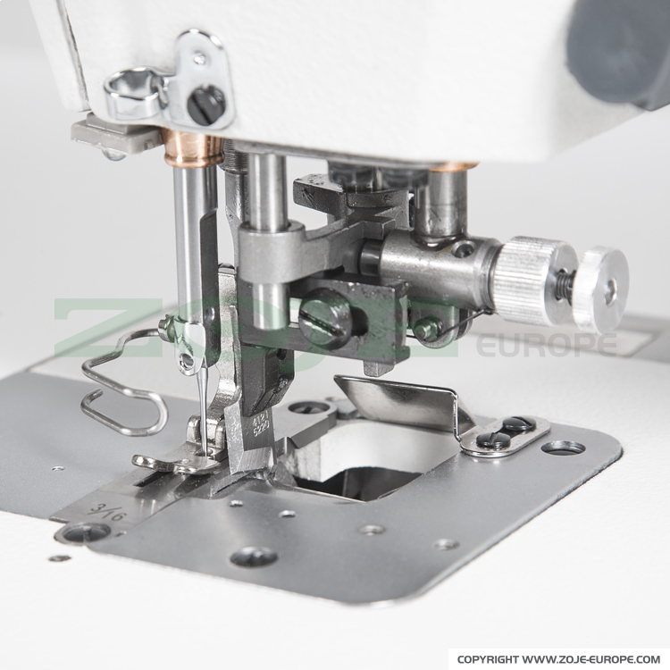 ZOJE ZJ5303AR-48-W-D2-02-PF SET - Automatic lockstitch machine with side trimmer, for light and medium materials, with built-in AC Servo motor - complete sewing machine - 2 Automatic lockstitch machine with side trimmer, for light and medium materials, with built-in AC Servo motor - complete sewing machine