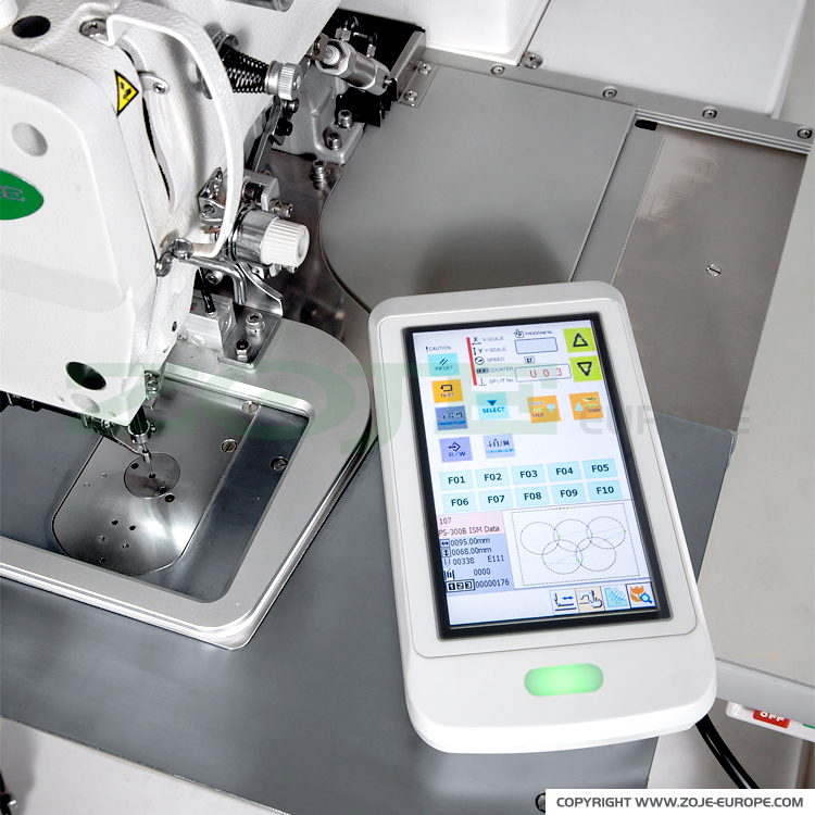 ZOJE ZJ5770B-1510H-A-FZ SET - Pattern sewing machine with flip function - complete sewing machine - 3 Pattern sewing machine with flip function - complete sewing machine