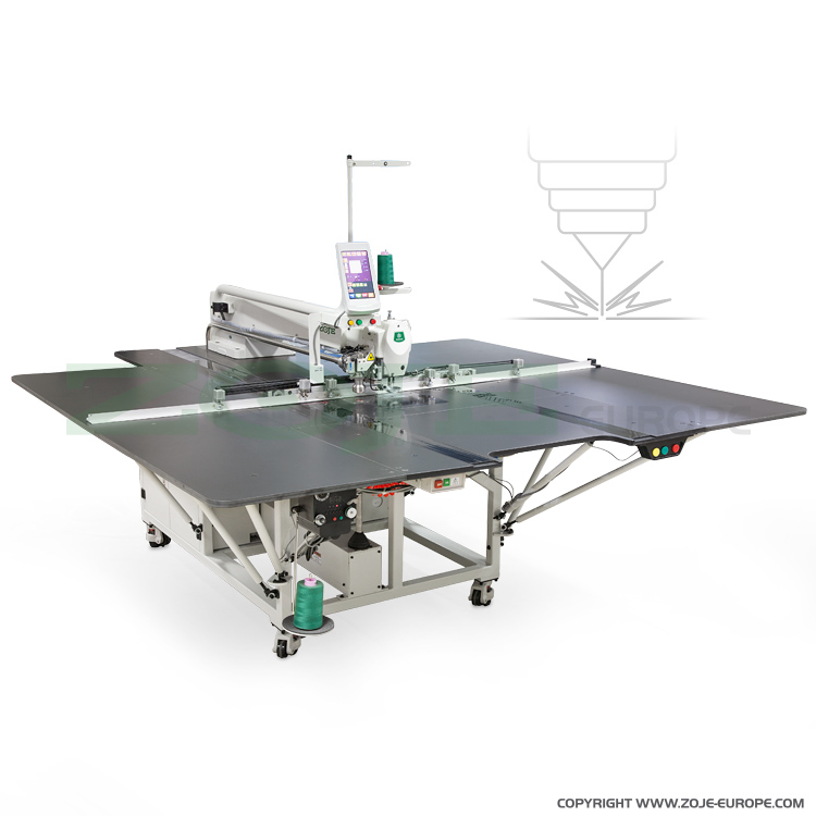 ZOJE ZJ-M5-800H-LK SET - Pattern sewing machine for very big elements, with laser for cutting in every direction - 1 Pattern sewing machine for very big elements, with laser for cutting in every direction