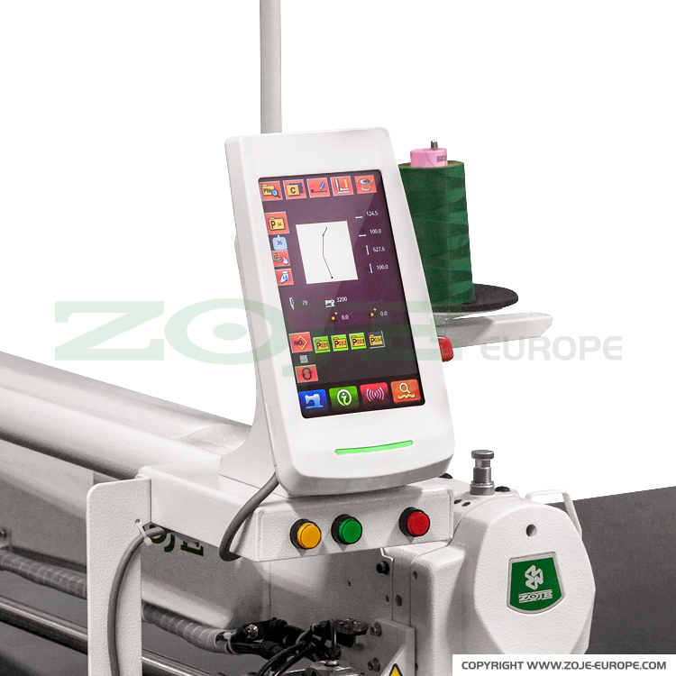 ZOJE ZJ-M5-800H-LK SET - Pattern sewing machine for very big elements, with laser for cutting in every direction - 2 Pattern sewing machine for very big elements, with laser for cutting in every direction