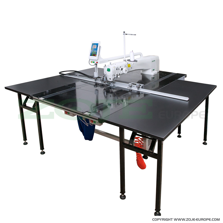 ZOJE ZJ-AM5-AH-RK-900 SET - Pattern sewing machine for very large elements, with knife for cutting in every direction - 1 Pattern sewing machine for very large elements, with knife for cutting in every direction