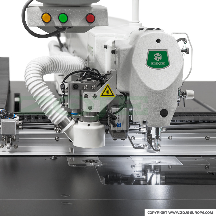 ZOJE ZJ-M5-S800H-SF-LASER K SET - Pattern sewing machine for very big elements, with laser for cutting in every direction - 3 Pattern sewing machine for very big elements, with laser for cutting in every direction