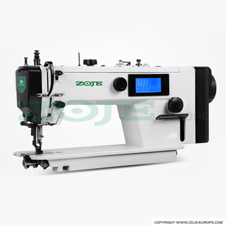 ZOJE ZJ1640-3-D5 SET - Upholstery and leather lockstitch machine with built-in AC Servo motor and control box (Mechatronic), compound feed, large hook - complete machine - 1 Upholstery and leather lockstitch machine with built-in AC Servo motor and control box (Mechatronic), compound feed, large hook - complete machine