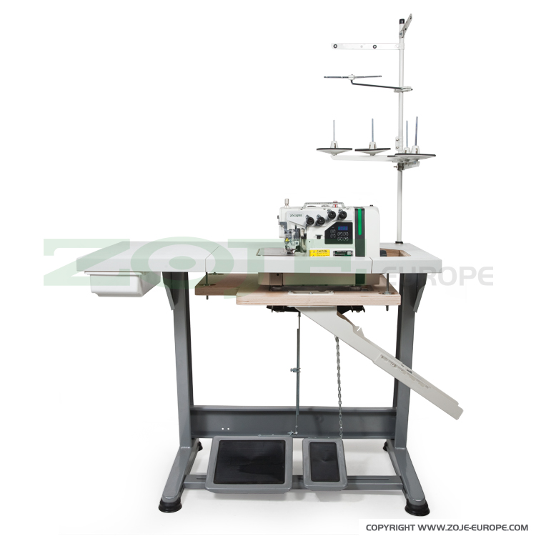ZOJE B9500-13-02 SET - 4-thread, mechatronic overlock machine with needles positioning - the complete sewing machine - 1 4-thread, mechatronic overlock machine with needles positioning - the complete sewing machine
