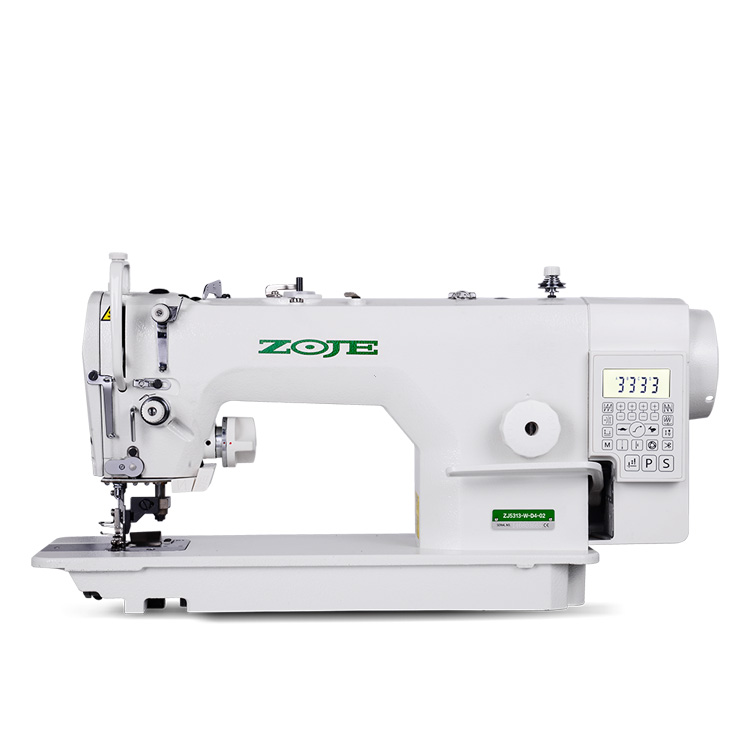 ZOJE ZJ5313-W-D4-02 SET - Automatic lockstitch machine with side trimmer, for light and medium materials, with built-in AC Servo motor - complete sewing machine - 1 Automatic lockstitch machine with side trimmer, for light and medium materials, with built-in AC Servo motor - complete sewing machine