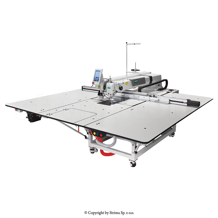 ZOJE ZJ-M6-GS900-SF-LK2-V2 SET - Pattern sewing machine for very big elements, with laser for cutting in every direction - 2 Pattern sewing machine for very big elements, with laser for cutting in every direction