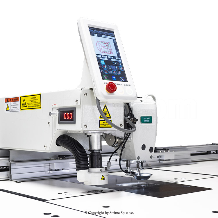 ZOJE ZJ-M6-GS900-SF-LASER K2-V2 SET - Pattern sewing machine for very big elements, with laser for cutting in every direction - 4 Pattern sewing machine for very big elements, with laser for cutting in every direction