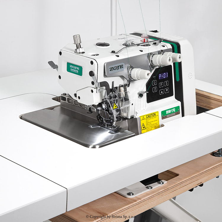 1-needle, 3-thread mechatronic overlock for light and medium materials - complete sewing machine