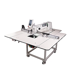 Pattern sewing machine with cutting laser, working area of 500x800 mm - complete sewing machine