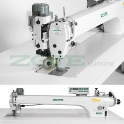 Automatic long arm lockstitch machine with puller - machine head