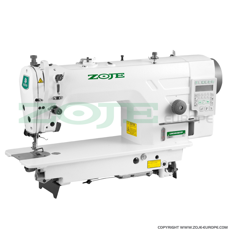 ZOJE ZJ9903AR-D3B/PF SET - Automatic lockstitch machine, needle feed, light and medium materials, built-in AC Servo motor, control box, closed lubrication circuit - complete machine - 2 Automatic lockstitch machine, needle feed, light and medium materials, built-in AC Servo motor, control box, closed lubrication circuit - complete machine