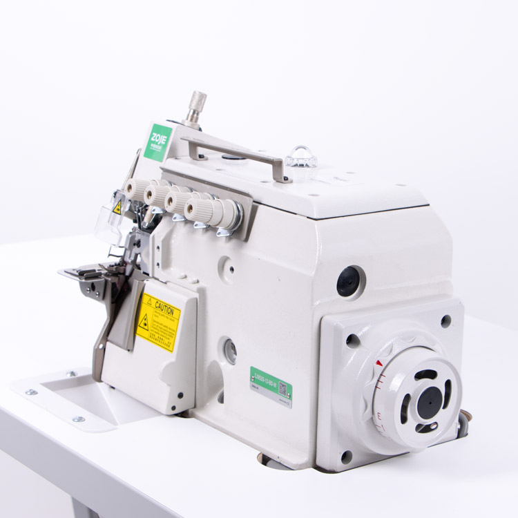 ZOJE ZJ952S-13-BD SET - 4-thread cylinder bed overlock (safety stitch) machine, for light and medium materials, with built-in AC Servo motor - complete sewing machine - 7 4-thread cylinder bed overlock (safety stitch) machine, for light and medium materials, with built-in AC Servo motor - complete sewing machine
