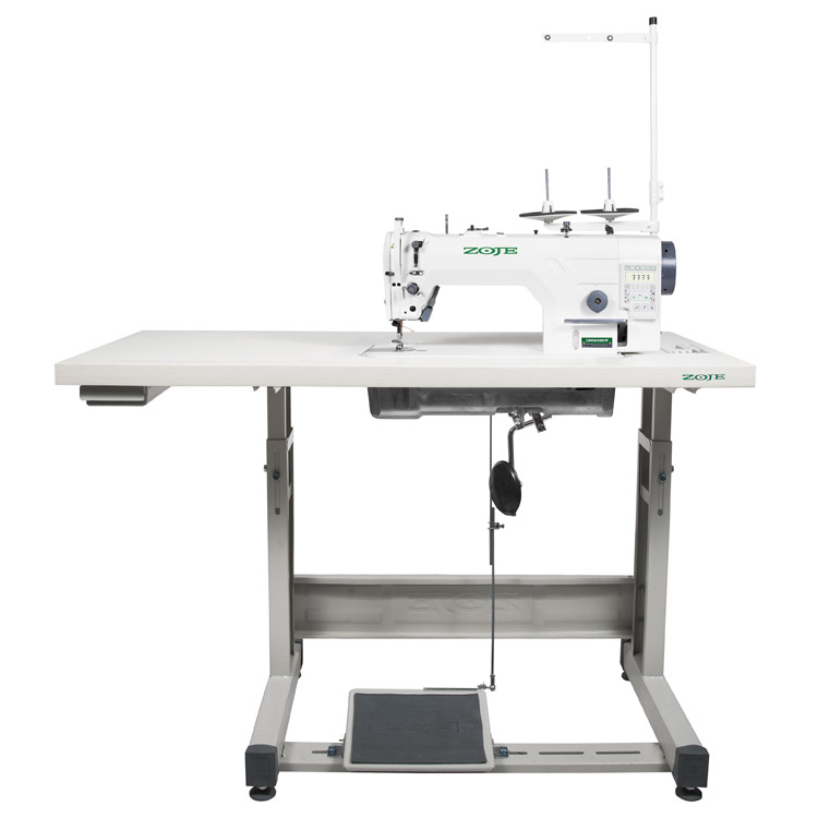 ZOJE ZJ9903AR-D3B/PF Z SET - Automatic lockstitch machine, needle feed, light and medium materials, built-in AC Servo motor, control box, closed lubrication circuit - complete machine - 1 Automatic lockstitch machine, needle feed, light and medium materials, built-in AC Servo motor, control box, closed lubrication circuit - complete machine