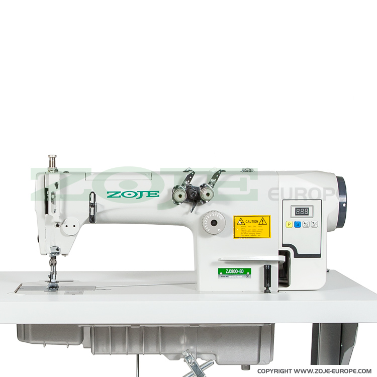 ZOJE ZJ3800-BD/02 - 2-needle chainstitch machine with built-in control box, AC Servo motor and needle positioning - machine head - 1 2-needle chainstitch machine with built-in control box, AC Servo motor and needle positioning - machine head