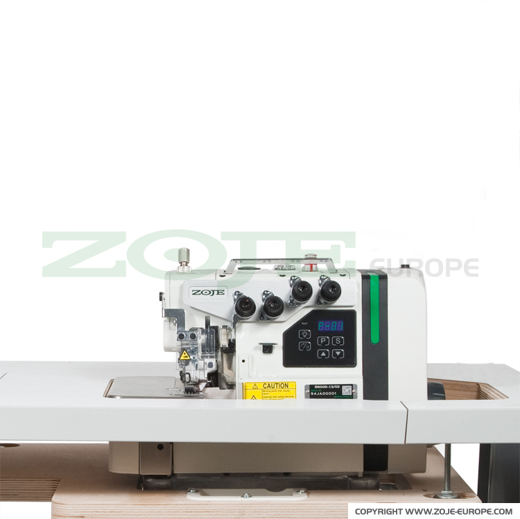 2-needle, 4-thread, mechatronic overlock machine with needles positioning - the complete sewing machine