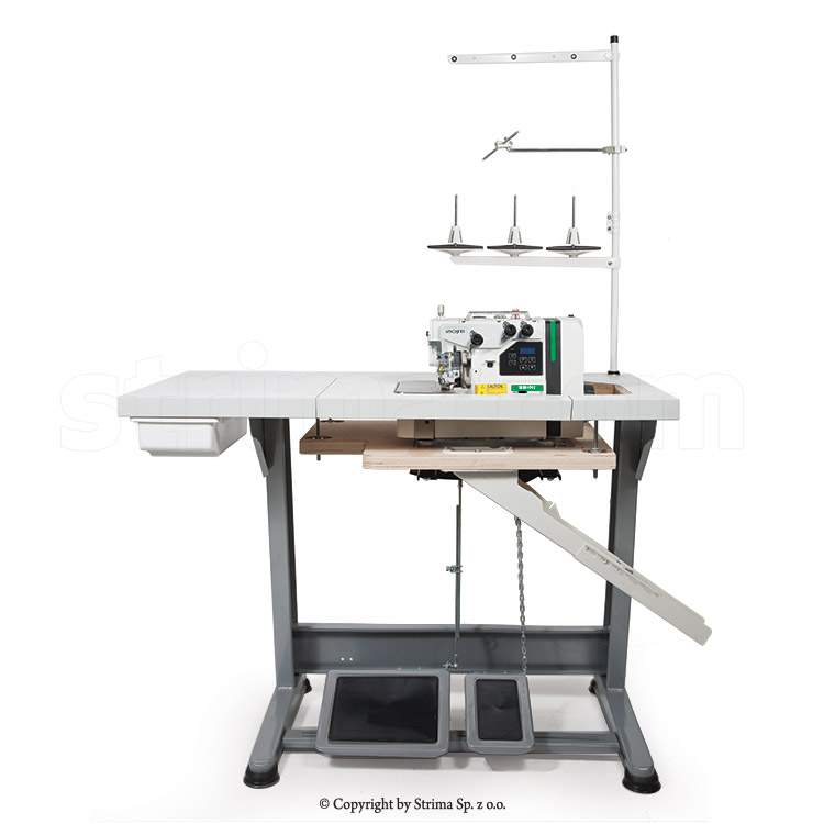1-needle, 3-thread overlock machine (hemstitch) for light and medium materials - complete sewing machine