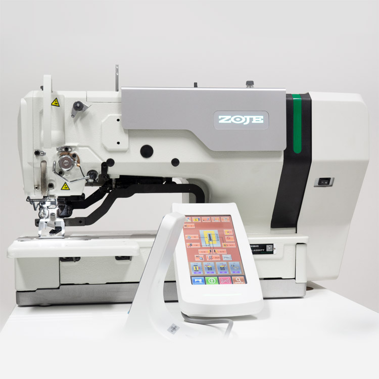 ZOJE ZJ5781DS-V3 - Electronic buttonhole machine - machine head - 1 Electronic buttonhole machine - machine head