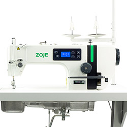 1-needle lockstitch machine for light and medium materials - head