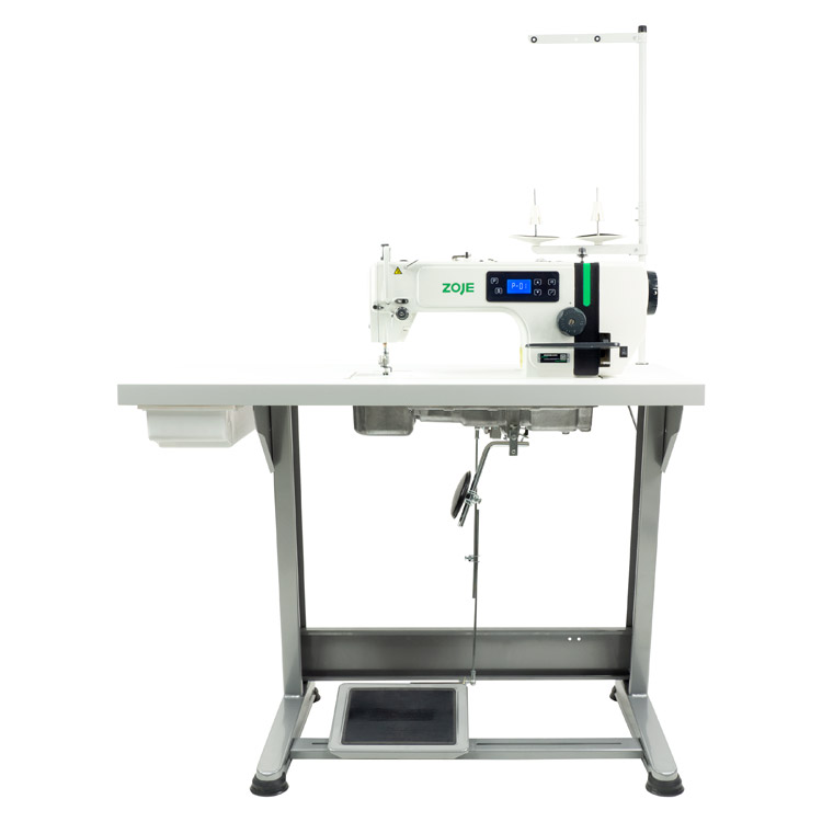 1-needle lockstitch machine for light and medium materials - complete sewing machine