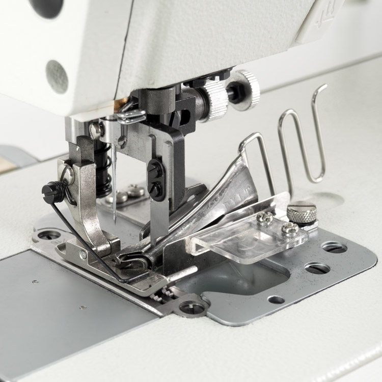 ZOJE A5400-B-G-B1-02 SET - Automatic lockstitch machine with side trimmer and binder, for light and medium materials, with built-in AC Servo motor - complete sewing machine - 3 Automatic lockstitch machine with side trimmer and binder, for light and medium materials, with built-in AC Servo motor - complete sewing machine