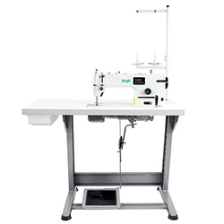 1-needle lockstitch machine for light and medium materials - complete sewing machine